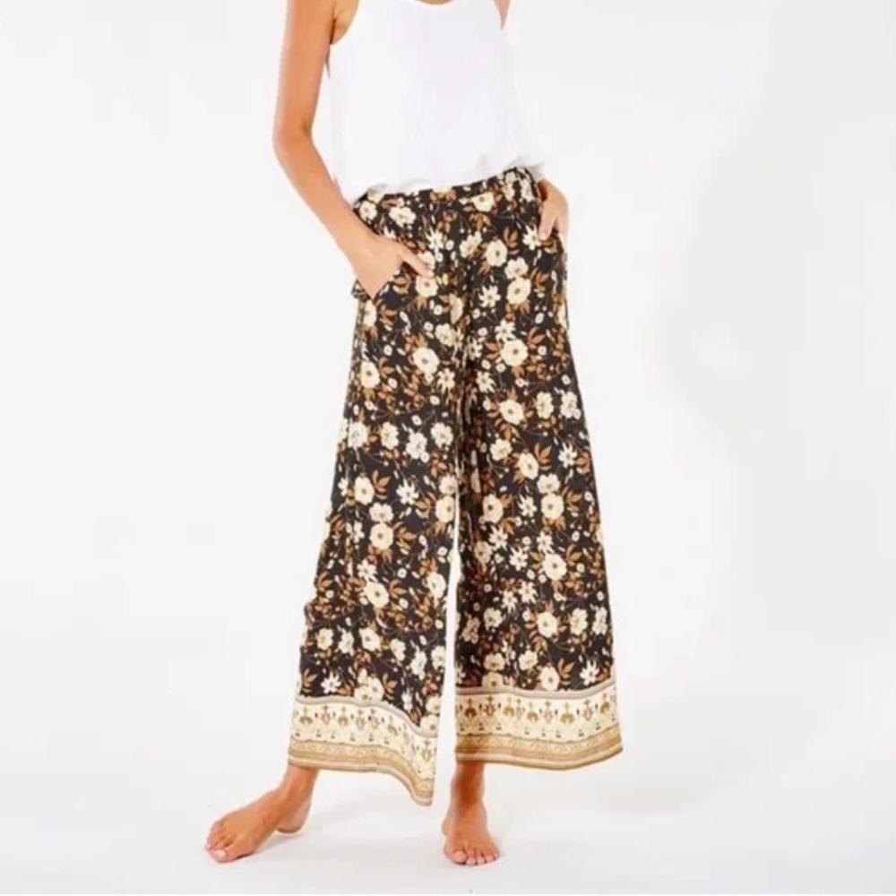 Rip Curl crop boho beach pant